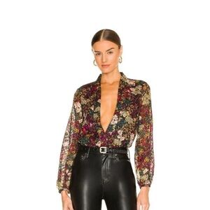 Amanda Uprichard Floral Women's bodysuit